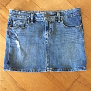 Paige jean skirt “Malibu” 27